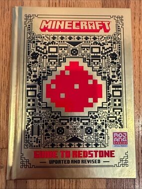 Minecraft Guide to Redstone - Gold Cover with Red Accents